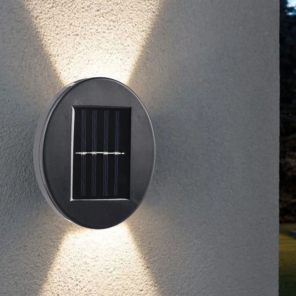 

Solar Wall Light LED Outdoor Night Lamps Bright Sunlight Charging PC ABS High Brightness Low Consumption Durable Garden Park