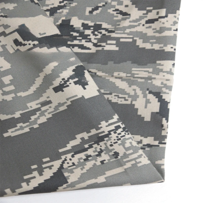 KJ Tiger Stripe Camouflage Polyester Cotton Twill Comfortable and Wearable Fabrics Sewing Cotton Linen Tactical GearTMC