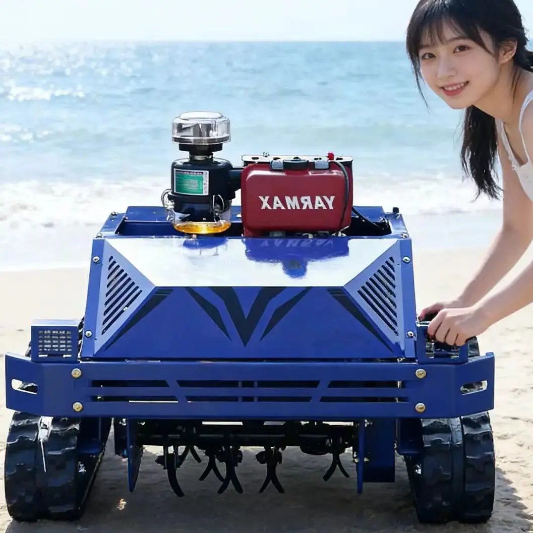 

Настраиваемая умная газонокосилка для повышения производительности, 4-тактный одноцилиндровый двигатель, беспроводное дистанционное управление, самоходная, OEM.