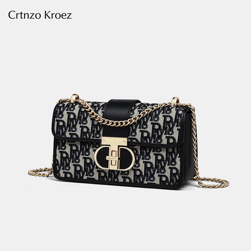 Women's 2024 new summer messenger bag women's bag high-end chain small square bag