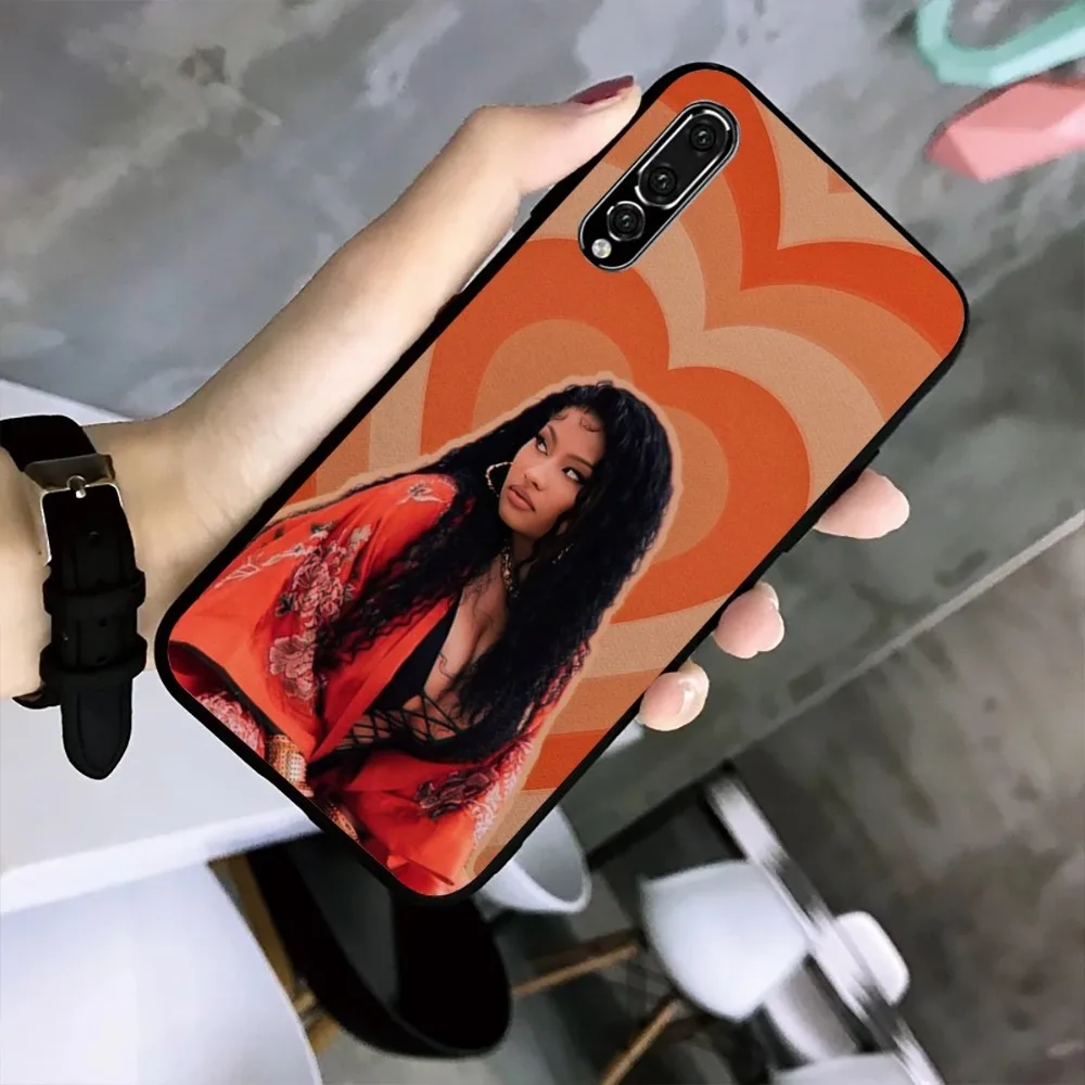 American Singer N-Nicki M-Minaj-J Phone Case For Huawei Mate P10 P20 P30 P40 P50 Smart Z Honor 50 60 70 Pro Lite Black Case