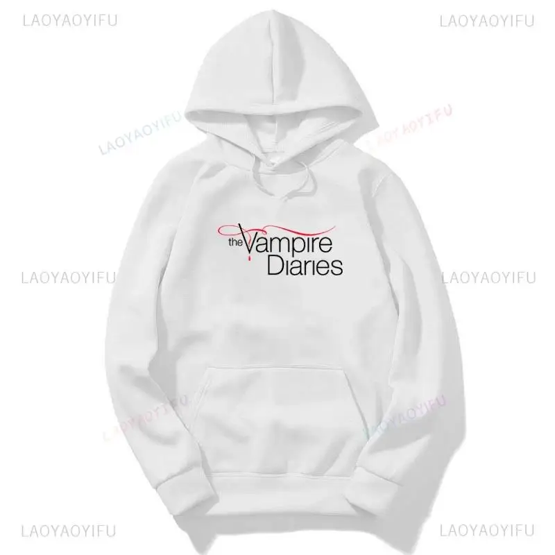 2024 Vampire Diaries Hoodie Unisex Hoodies Long Sleeve winter Jumper Sweatshirt Boyfriend Gift Casual Hooded Coat Streetwear