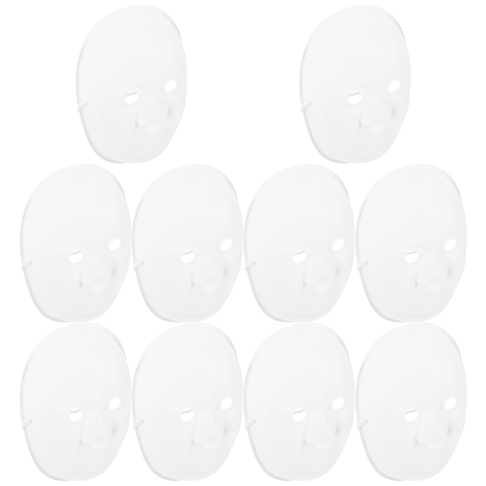 10 Pcs Facial Mask Peking Opera Man Kids Masks Paper Blank to Decorate Masquerade