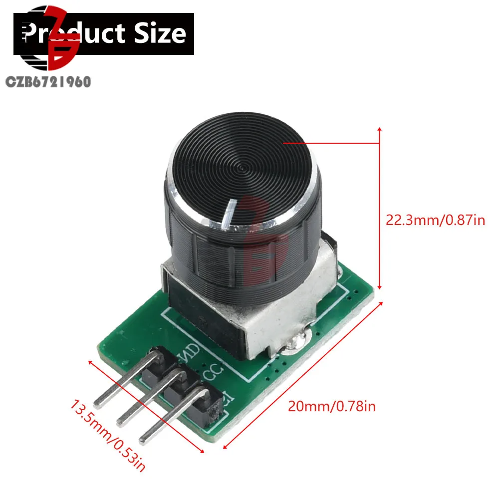 DC 3-26V 1-6S Battery Servo ESC Tester PWM Brushless Motor Governor Step-down Module DIY Steering Wheel Gear Speed Controller