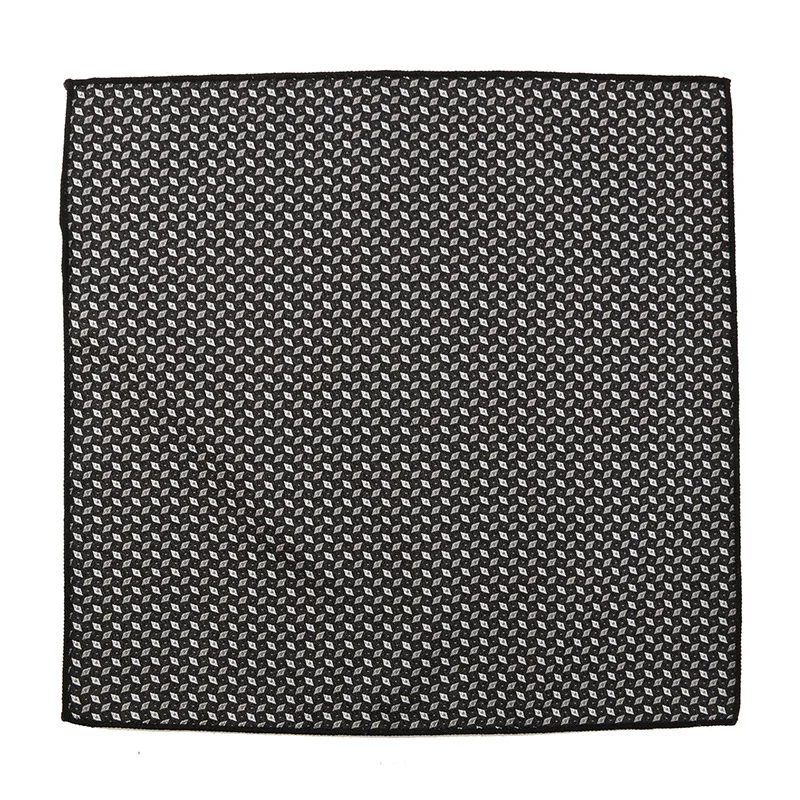 Gravata quadrada do bolso de seda de microfibra para homens e mulheres, toalha Hanky, festa de casamento, terno, toalha