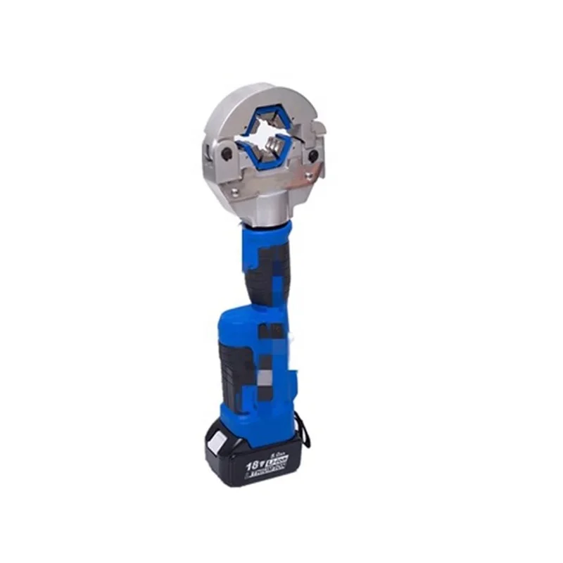 New BS-71500 Electric Hydraulic Crimper Tool, Rechargeable Crimping Pliers for Car Air Conditioning Tubing