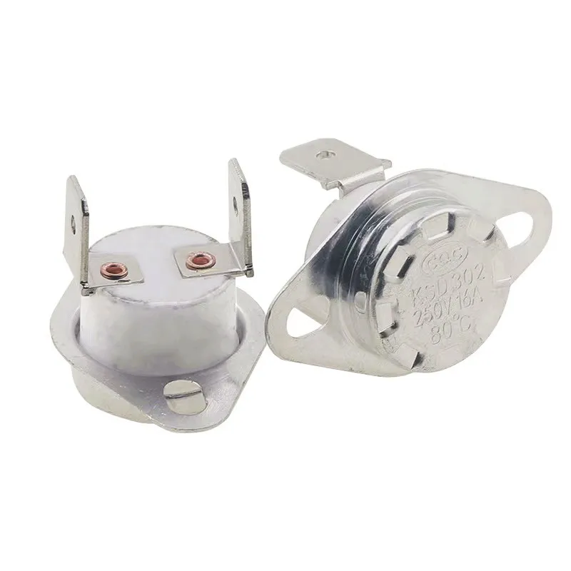 KSD302 16A 250V 40-300 degree Ceramic KSD301 Normally Closed Open Temperature Switch Thermostat 45C 85C 95C 135C 160C 220C 300C