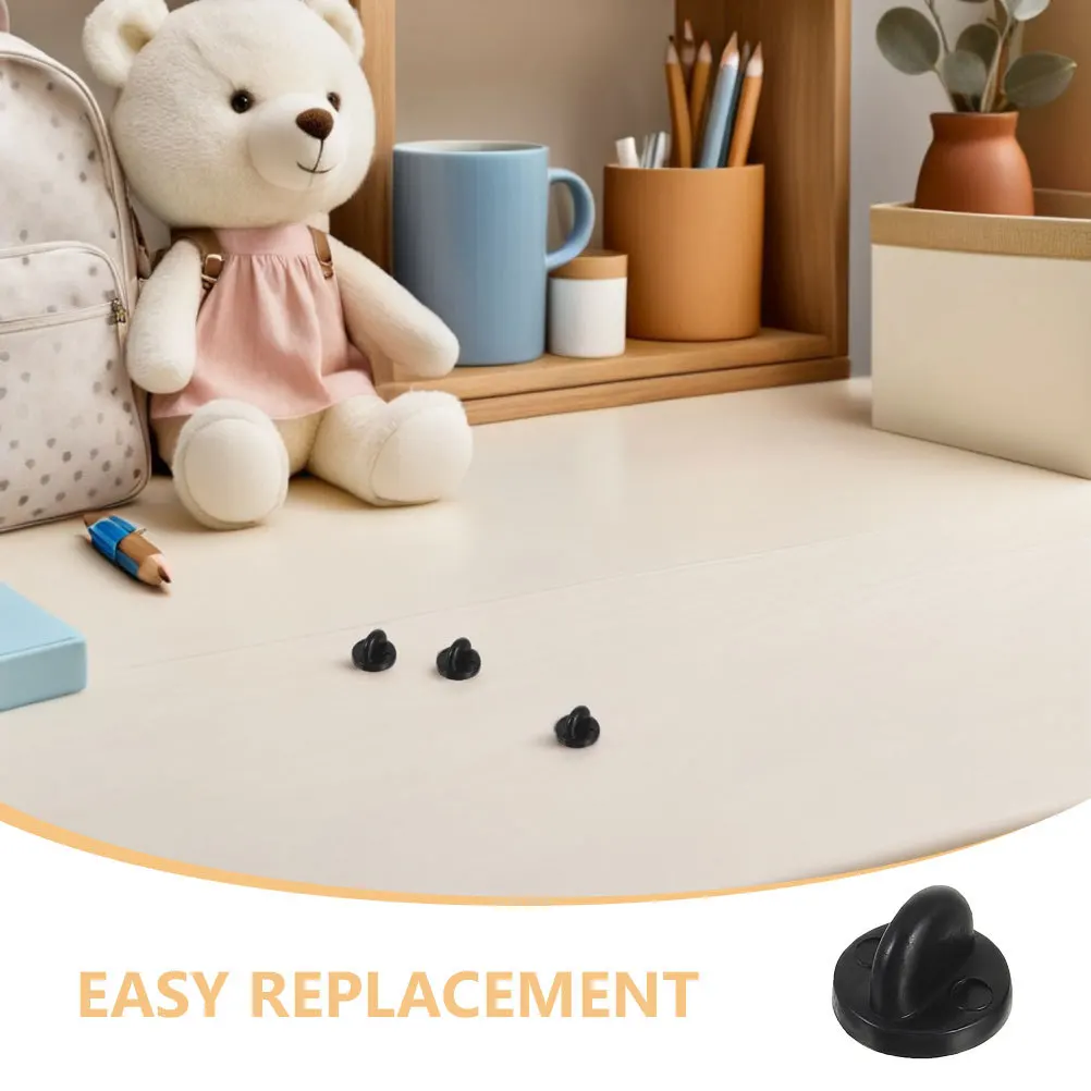 300 قطعة فراشة مخلب دبوس ظهورهم المطاط قفل شارة التلبيب بروش المشاركات قوية تنوعا استخدام ملابس مريحة