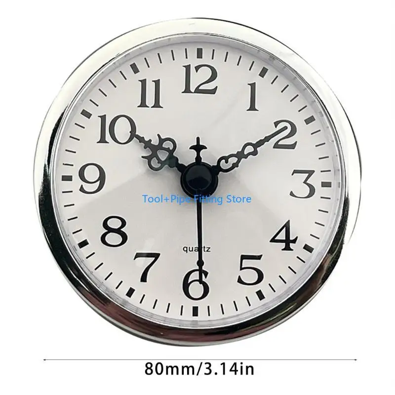 F92B Quartzs MOVIMENTO MOVIMENTO MOVIMENTO INSERIR 80MM MUNDO RODA FACE