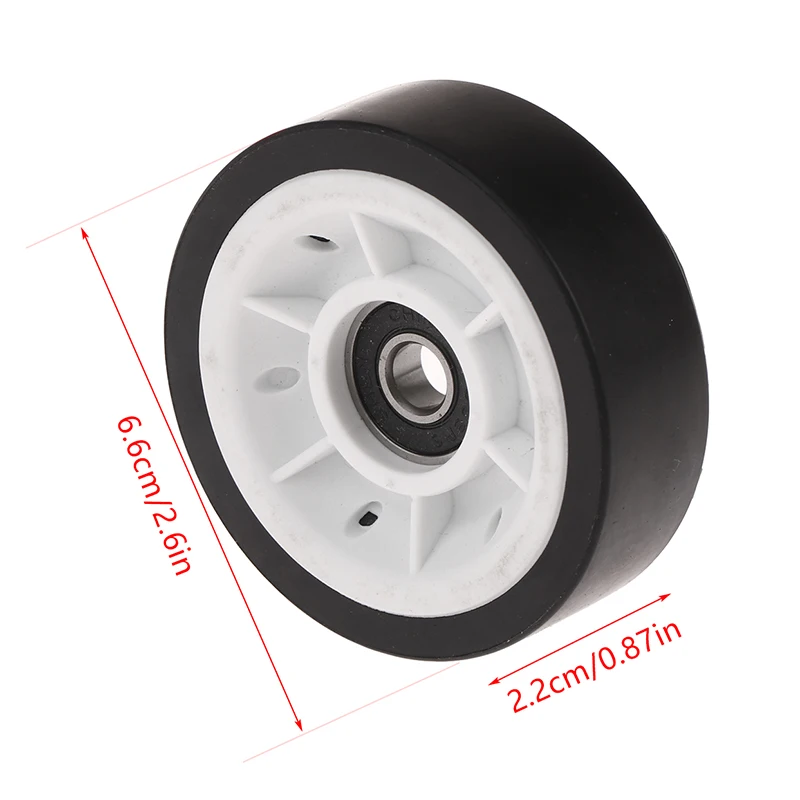 1 peça roda de suporte de roda de borracha para secador de bomba de calor roda de suporte de roda de borracha
