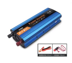 500W 1200W 1600W 2400W 12V 24V 36V 48V 60V to 220V Single Digital Display Smart Power Car Inverter Power Converter