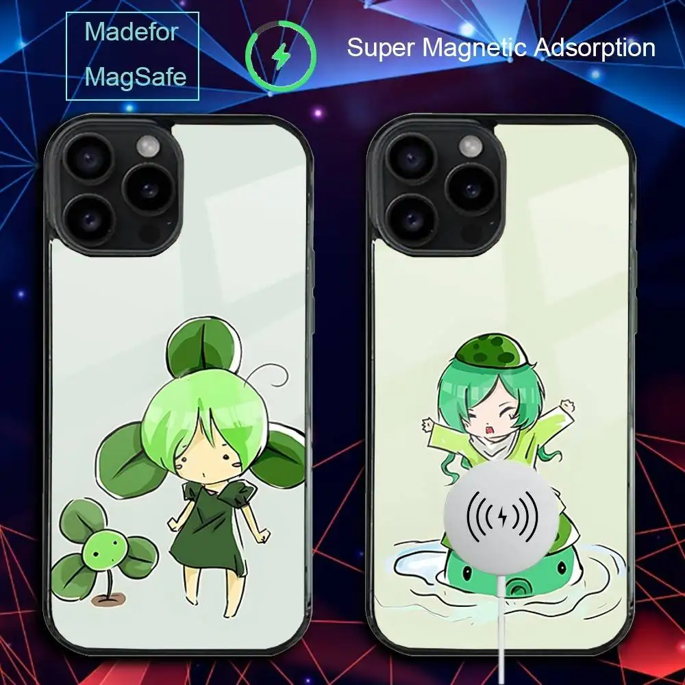 حافظة هاتف P-Plants Cute vs Z-Zombies لهاتف iPhone 17,16,15,14,13,12,11,Pro,Max,Plus,Mini,SE4,E شحن لاسلكي مغناطيسي Magsafe