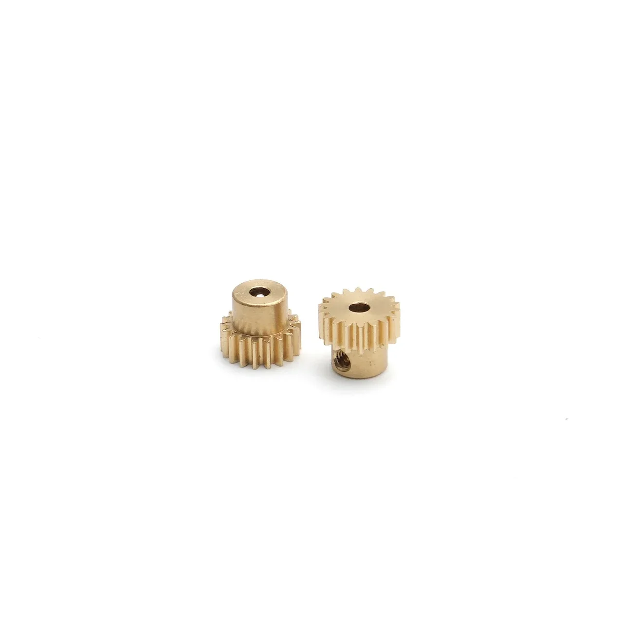0.4M 18/20 Teeth Metal Step Gear 2MM 2.5MM 3MM HOLE Copper Gear 18 Teeth 20 Teeth DIY Model Copper Gear