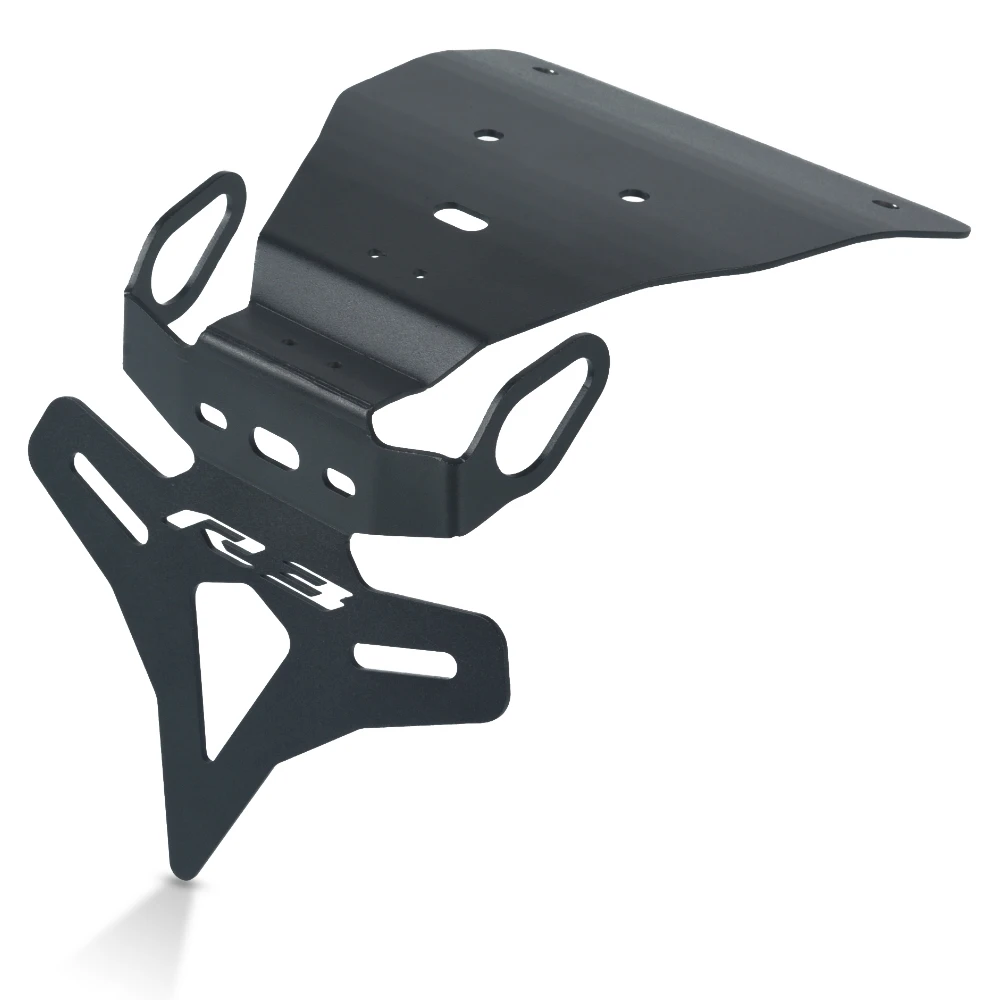 

Motorcycle FOR YAMAHA YZF-R3 R25 MT03 MT25 2019-2024 License Plate Bracket Holder Rear License Plate Holder Bracket with Light