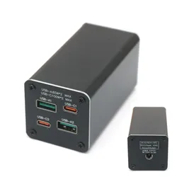 PD 100W CAR Charger Fast Charging Module TYPE-C USB Independent Fast charge Converter SVOOC65W Mobile PHONE PD QC Protocol PPS