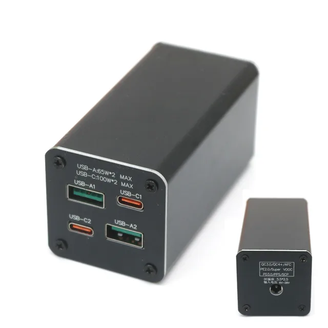 Ładowarka samochodowa PD 100W Moduł szybkiego ładowania TYPE-C Niezależny konwerter szybkiego ładowania USB SVOOC65W Telefon komórkowy PD Protokół QC PPS