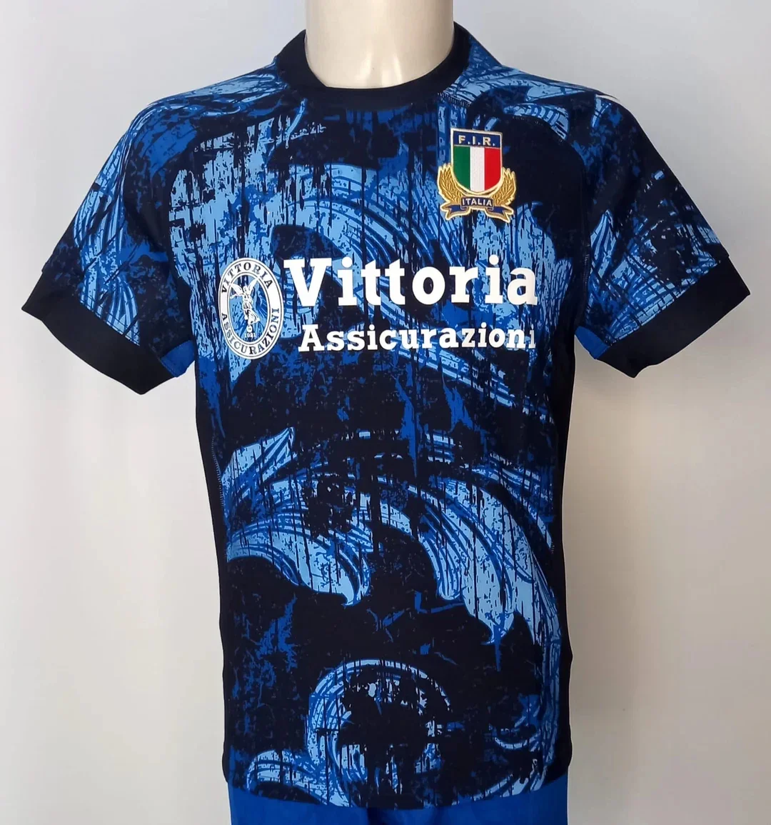 

Round Neck Loose Quick Drying Sports Short Sleeved Fan Tee Outdoor Fitness Top Men'S Italia Rugby Training Jersey T-Shirt