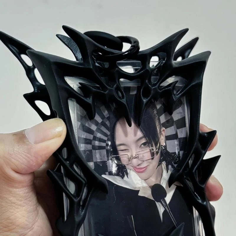 3D Butterfly Card Sleeve Photocard Solder para fã da KPOP