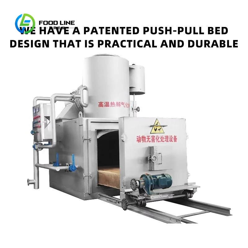 Customized Patent Design Animal Incinerator for Pet Crematorium Pet Cremation Oven Incinerator for Poultry