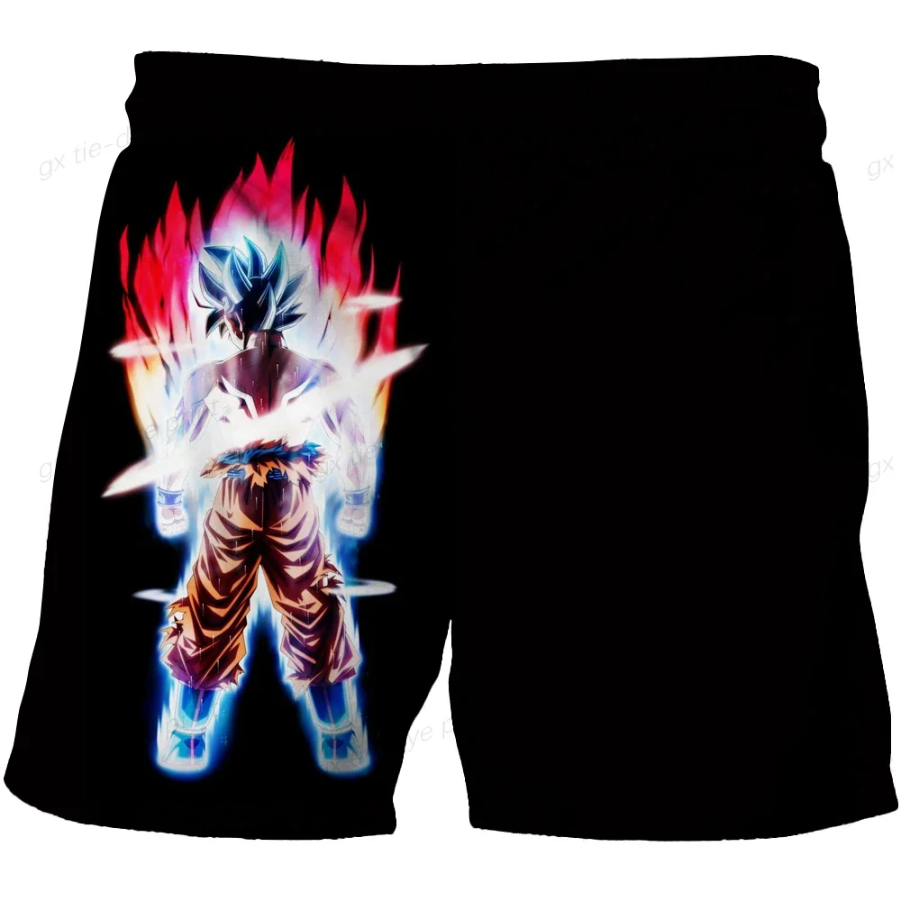 Shorts Boy Boy's Cartoon Shorts Y2k Dragon Ball Z Boys Clothes Vegeta Oversized Streetwear Shorts Trend High Quality Hot Sale