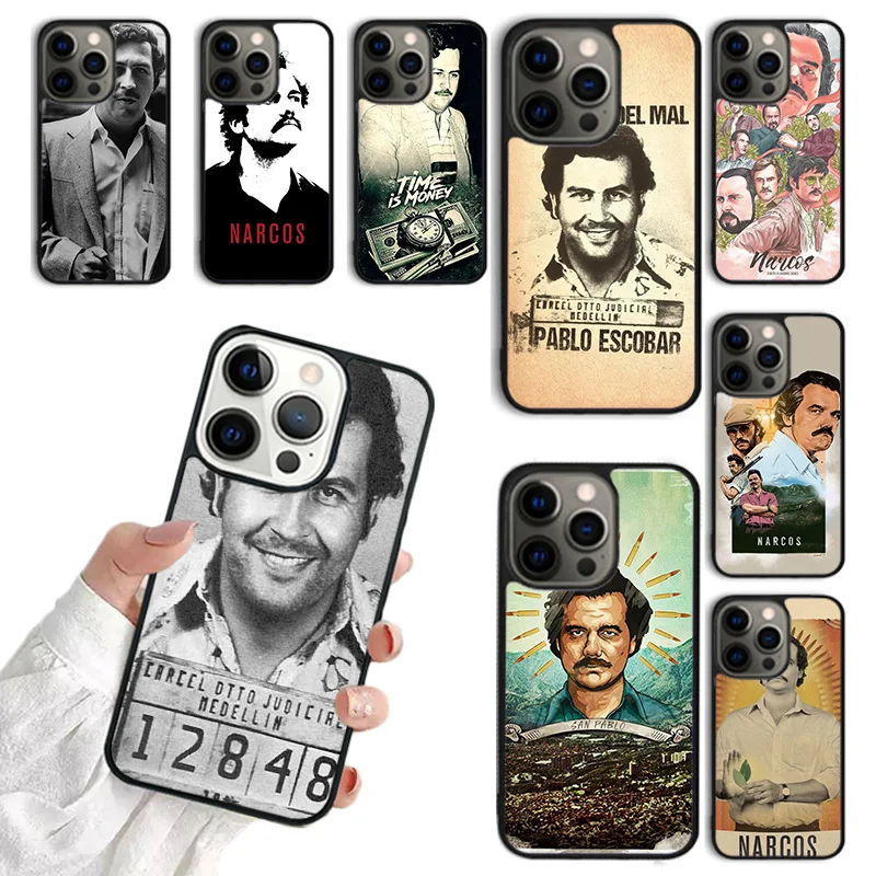 Narcos Seaso Phone Case for iPhone 16 15 14 12 13 mini PLUS XS XR 11 PRO MAX Back Fundas coque Cover Shell