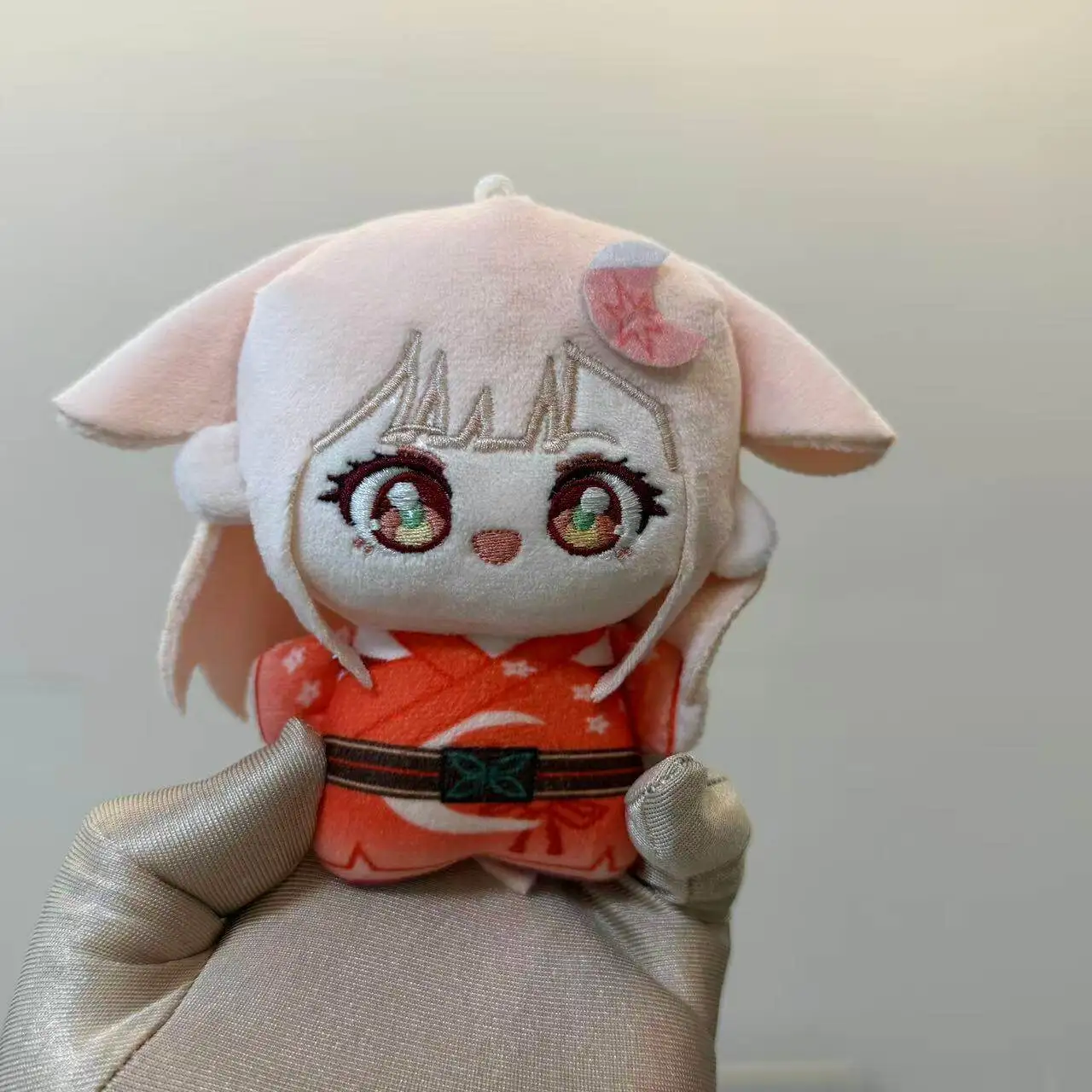 NEU Kawaii Anime Cosmic Princess Kaguya! Sakayori Iroha Kaguya 10cm Baumwollpuppe Plüschtiere Nunu Körperanhänger Puppen Geschenk Plüschtier – Detail 8