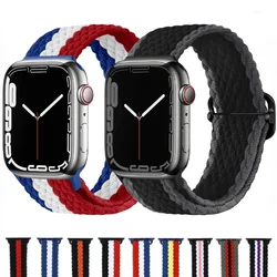 Nylon loop strap For Apple watch Ultra/2 49mm 9 8 7 45mm 41mm Breathable bracelet wristband For iwatch 6 5 4 3 SE 44mm 42mm 40mm