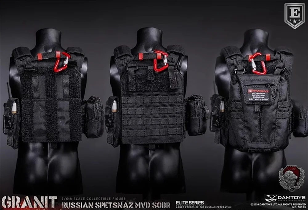 

DAM 78103S The Russian Soldier Man Hang Chest Vest Bags Waist Duty Belt Accessories For 12" Scene Component DIY 1/6 DAMTOYS