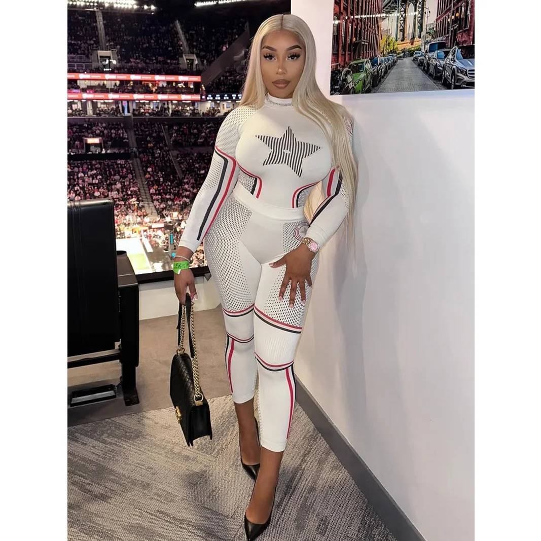 

Sexy Graphic Tops Two Piece Pant Set 2025 Women Winter Autumn Tracksuits Sweatsuit Y2K Clothes 2 Piece Pant Sets Outfits