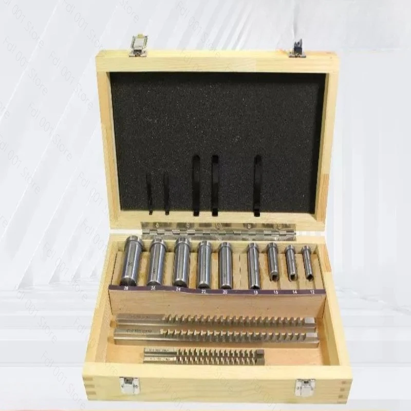 Metric Keyway Broach Set, High Speed Steel HSS Keyway Broach Keyway Push