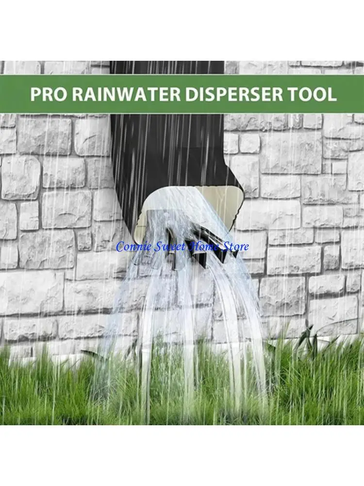 

LXAF Pack of 4 Stable Downspout Extenders Providing Consistent Execution During Flood