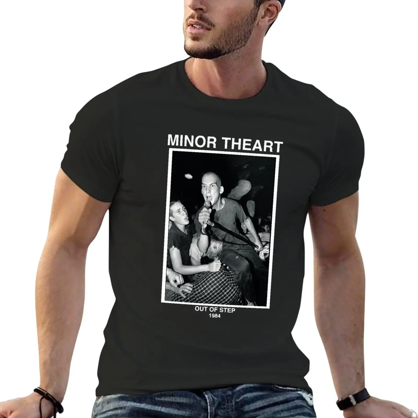 New Minor Theart T-Shirt Short sleeve funny t shirt plus size t shirts black t shirt mens shirts