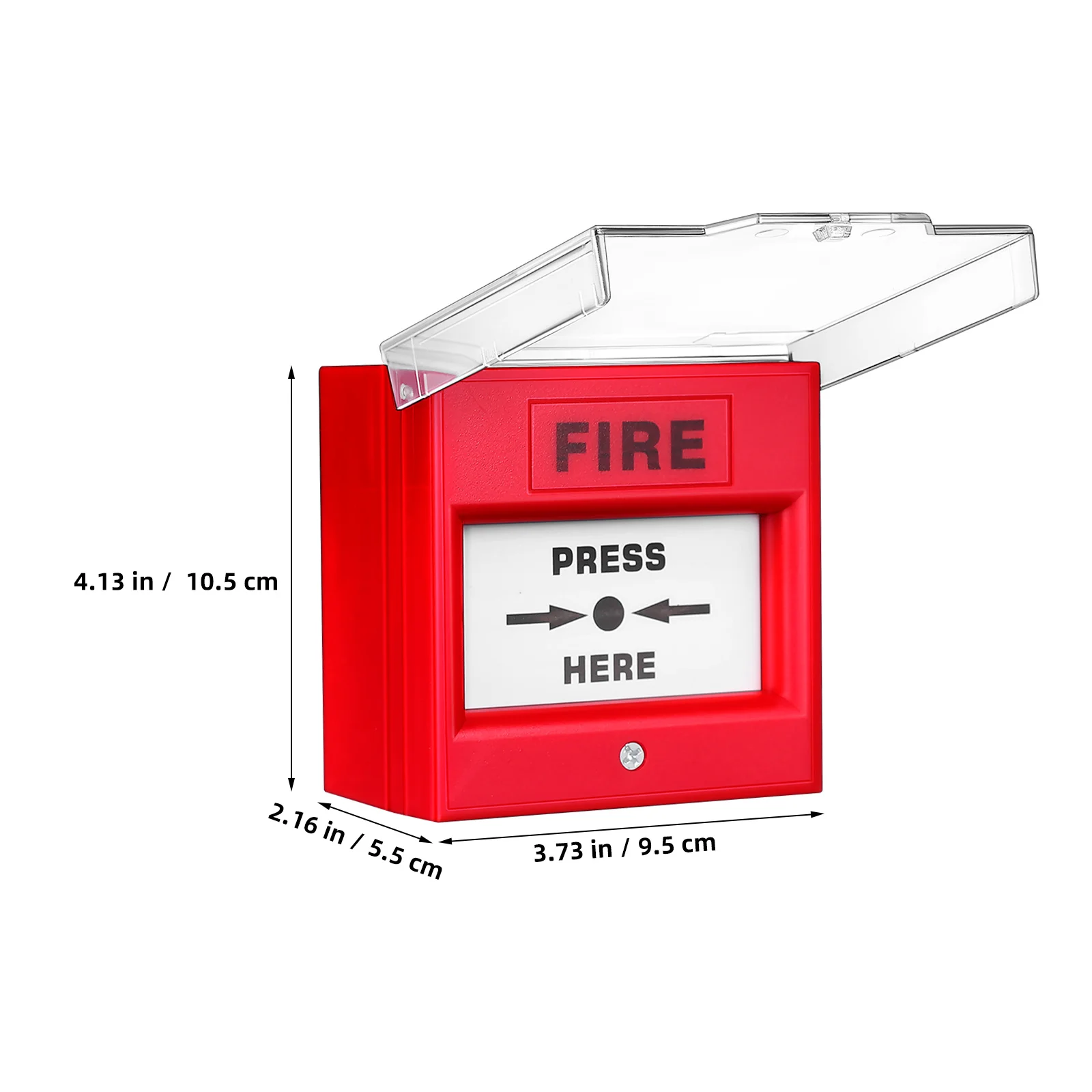 Emergency Exit Access Control Button Quick Response Fire Alarm System Ideal for Office School Home Protection Needs
