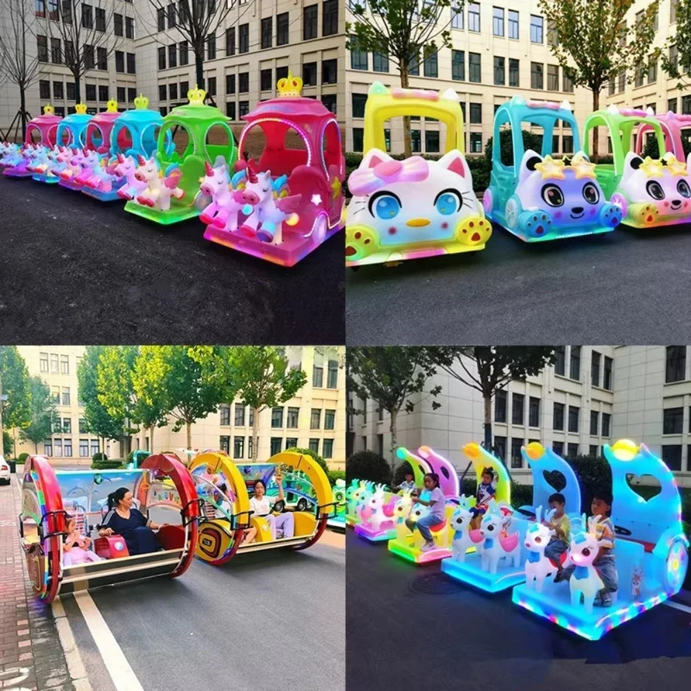 New Year's toy 2025 24v electric children's rabbit cart driving baby toy riding car children driving bumper car battery charging