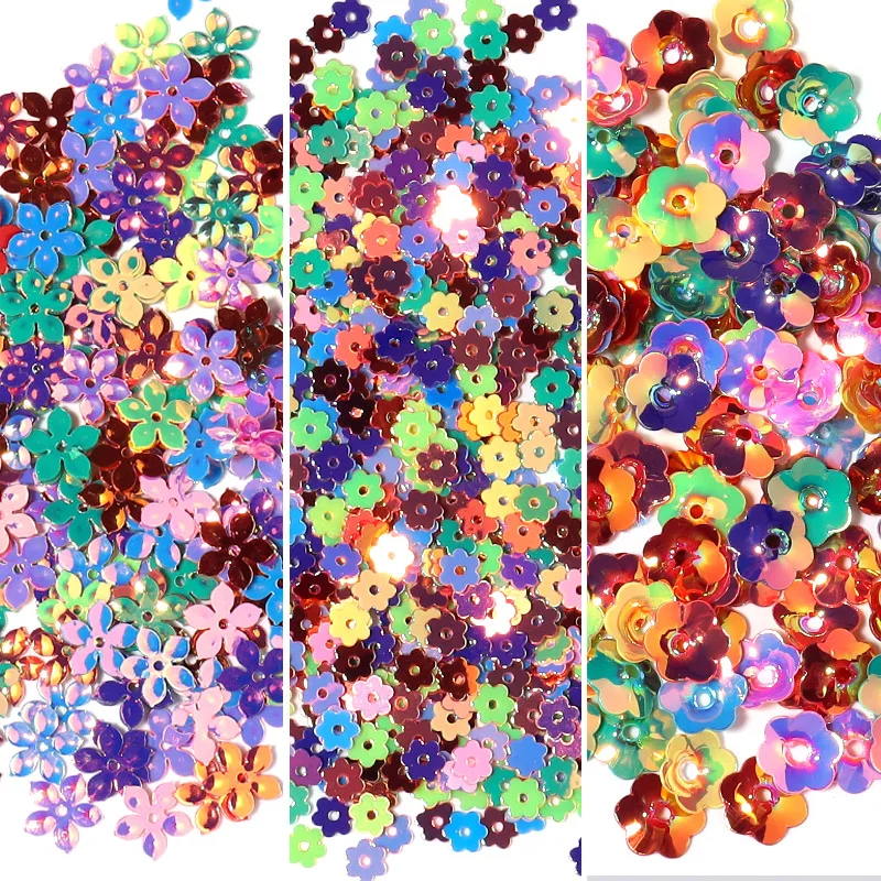 20/30g Blume Pailletten Paillette Lose Pailletten Pailetten DIY Schmuck Machen Nähen Kleidungsstücke Nähzubehör