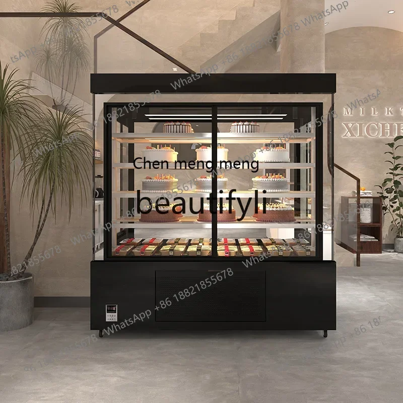 

Лидер продаж, вертикальный шкаф для торта, передний отверстий, холодильный шкаф, кондитерские изделия, фрукты, воздушный охлаждаемый прямоугольный шкаф для хранения свежих продуктов