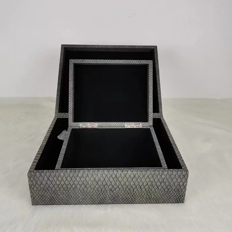 

Modern Luxury Leather Jewelry Box, Storage Box, Home Decoration Ornaments