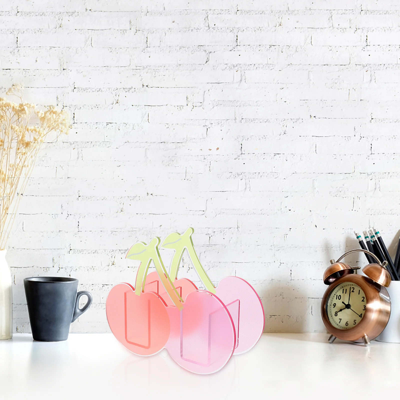 

1pc Acrylic Pen Flower Storage Box Storage Box Desktop Organizer Small Vase Decor For Desk Bedroom Flower Shop Birthday Gift