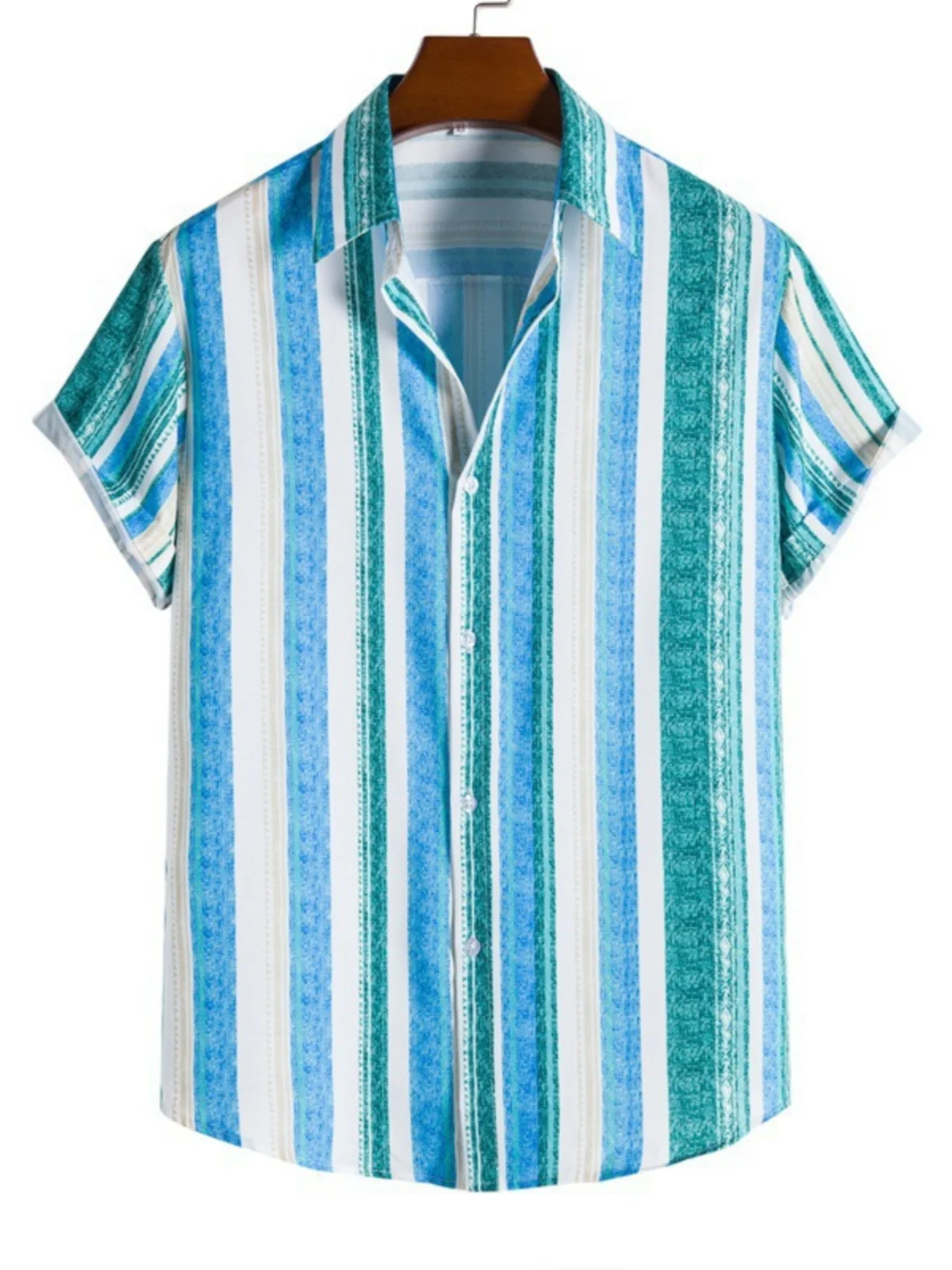 

Мужская повседневная полосатая ort Sve irt Summer Loose Fit Regular Thin ort Sve Casual irt для мужчин