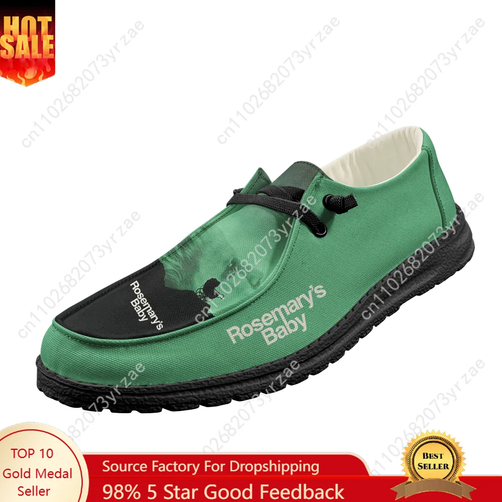 

Rosemary's Baby Casual Shoes Mens Womens Flat Footwear Indoor Outdoor Lightweight Shoes Fashion Popular Patterns Customize Shoes