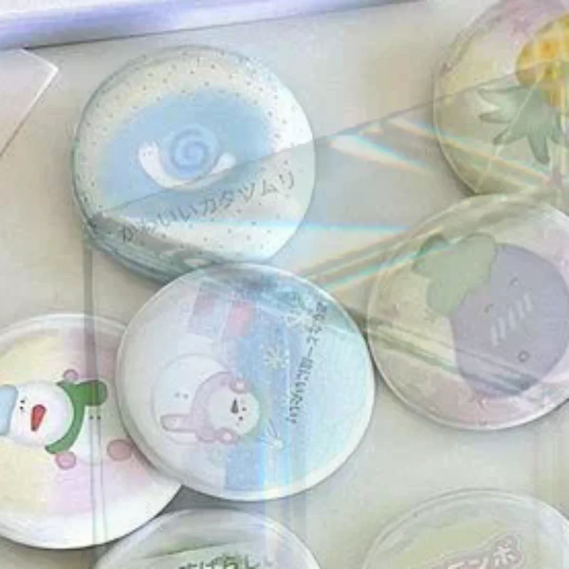 6Pcs Cute Cartoon Button Pins Multiple Lovey Patterns Glossy Surface For Backpack Clothing Decoration For Teens Kids Collectors