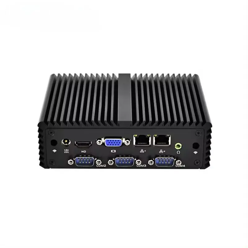 Classic J1900 Quad Core Embedded Computer 12V Fanless Mini PC Host High Quality