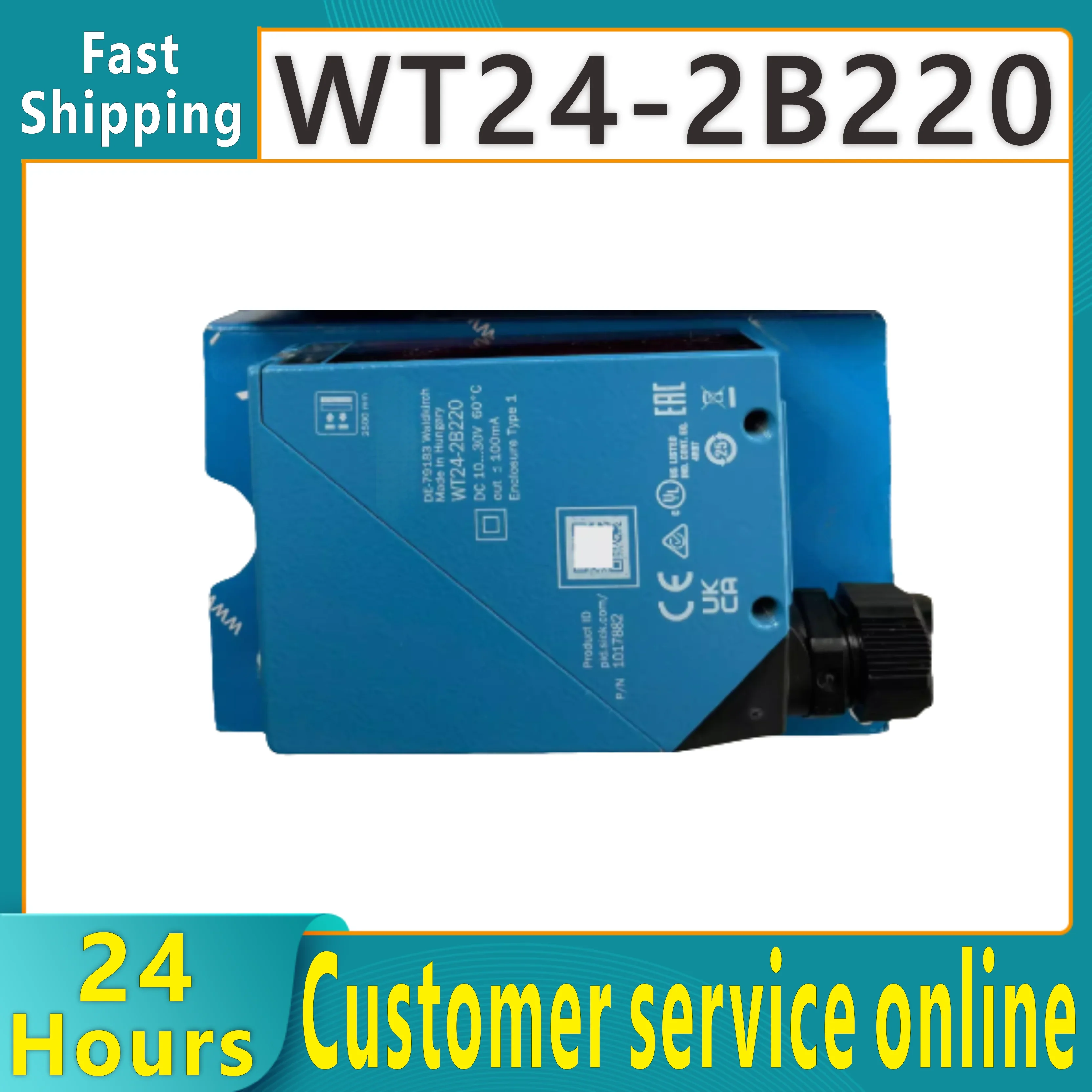 

Brand new original WT24-2B220 compact photoelectric sensor 1016931 WT24-2B210