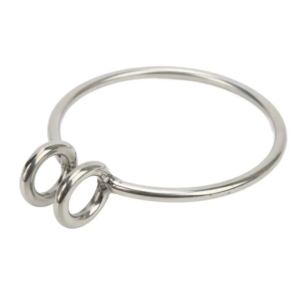 8mm Size Marine Anchor Retrieval Ring Silver Color Stainless Steel Anchor Retrieving System Welded Construction Polished Finish
