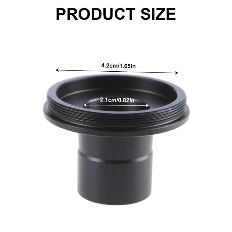 Tujuan Mikroskop 23.2mm Umum untuk konverter Adaptor Ulir M42 Kompak