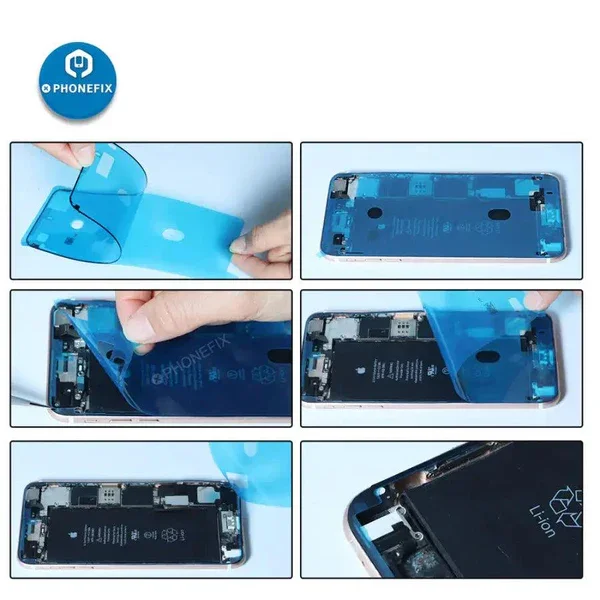 Waterproof Screen Sealing Adhesive Sticker For iPhone 15-16 ProMax Screen Back Cover Home Button Front Camera Rear Camera Repair