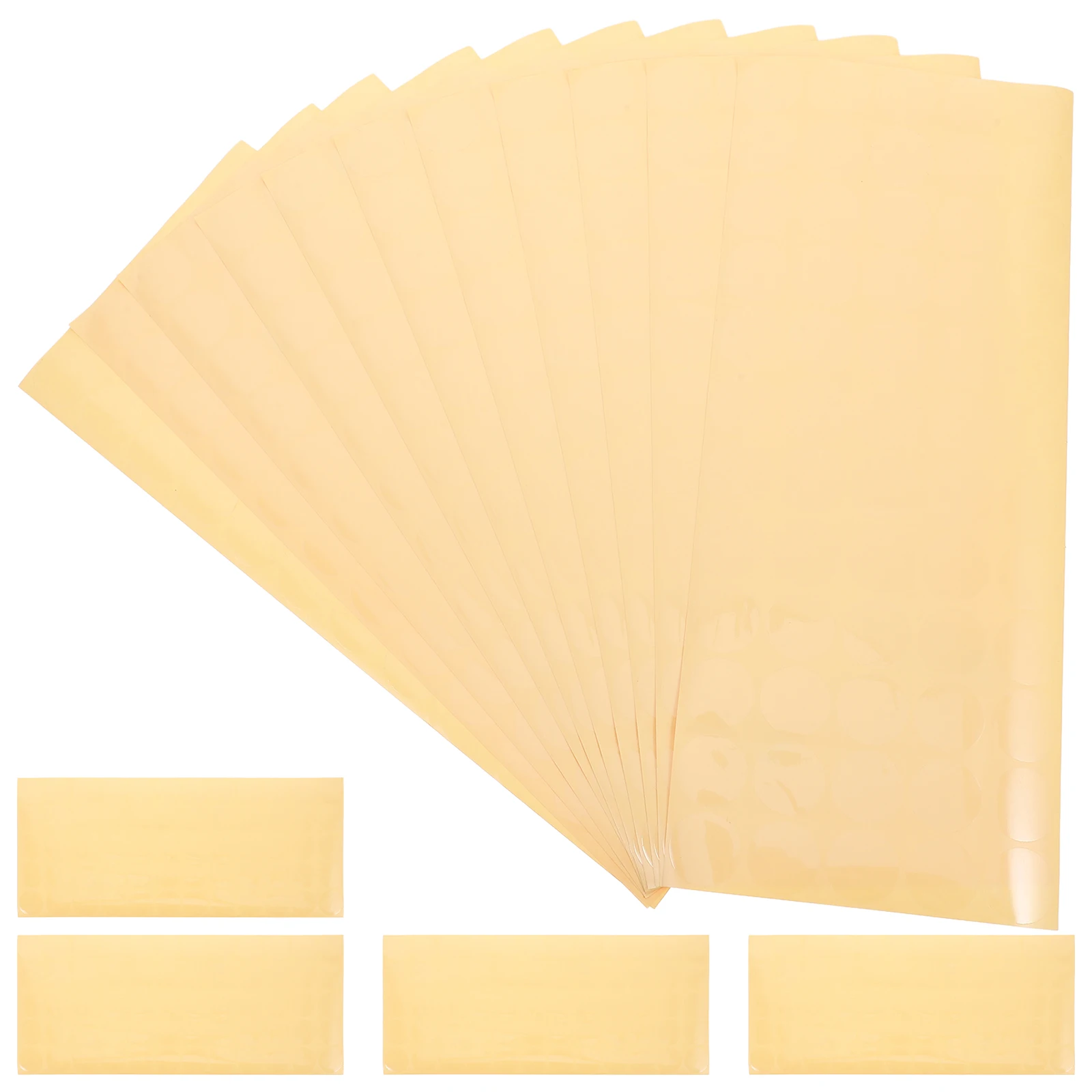 

600pcs Transparent Stickers Custom Round Clear Labels 30mm Gold Foil Wedding Decor Color Coding Envelope Sealing Tags
