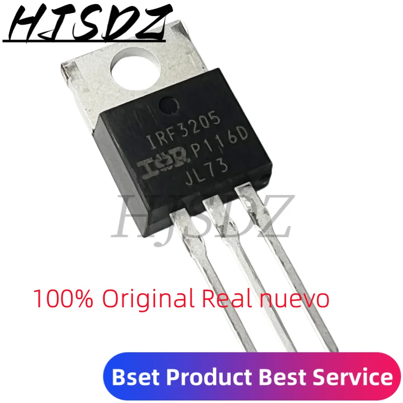 10PCS - 100PCS 100% Real Original New IRF3205 Big Chip Imported Mosfet Transistors Inverter IRF3205PBF