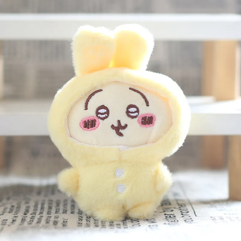 Plush Chiikawa Keychain For Bags Hachi Usachi Small Feet Pendant Cute Soft Play Doll Toys Back To School Anime Christmas Gifts