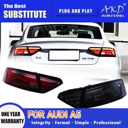 Tail Lamp For Car Audi A5 2013-2016 A5 Tail Lights Led Fog Lights DRL Day Running Light Tuning Car Accessories